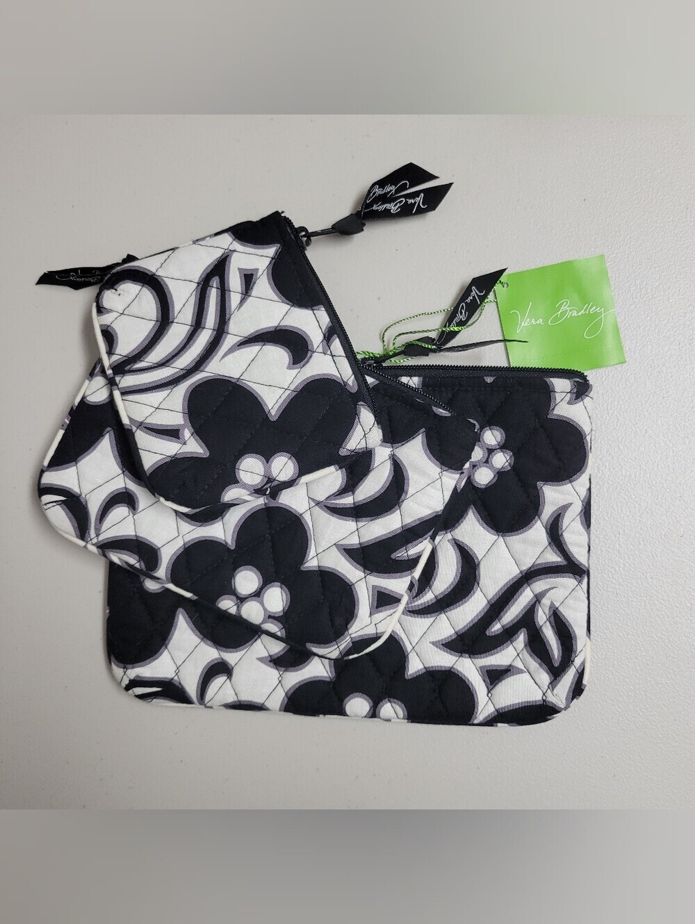 Vera Bradley NWT Cosmetic Trio "Night & Day.
